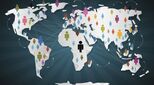 global-mobility-recruitment-stock-image