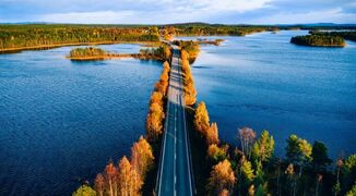 stock-image-road-lake-trees