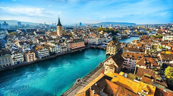Zurich skyline